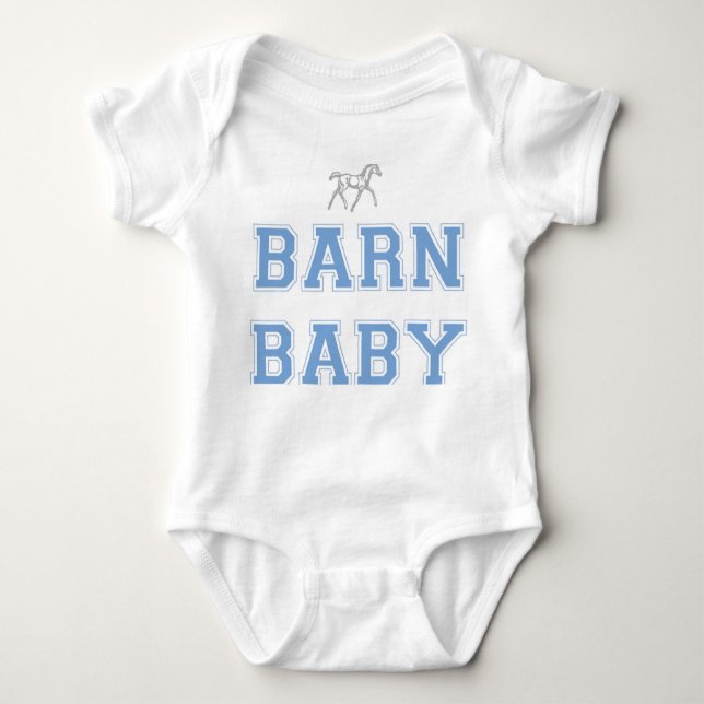 Barn Baby Infant One-piece Baby Bodysuit (Front)