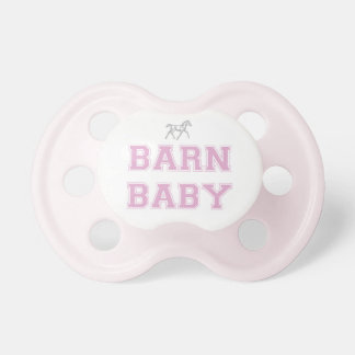 Barn Baby Pacifier - Pink