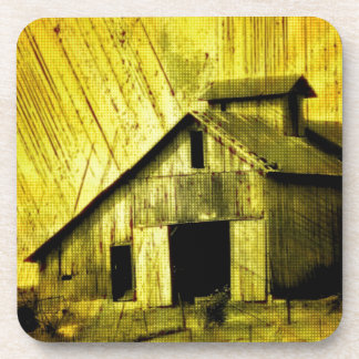 Barn Beverage Coaster