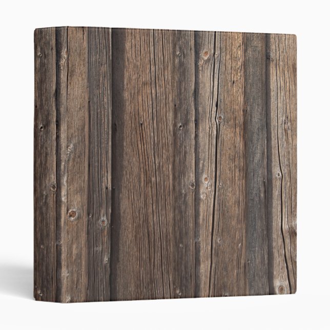 BARN BOARD 3 RING BINDER (Front/Spine)