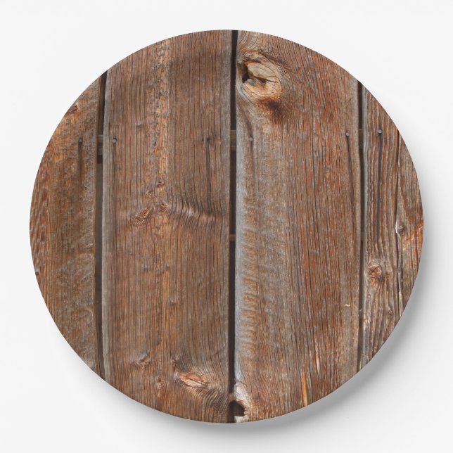 BARN BOARD PAPER PLATES (Front)
