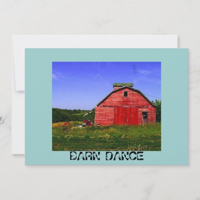 Barn Dance Invite (Front)