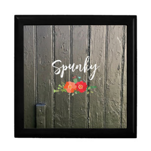 Barn Door Horse NAME Flowers Pet Memorial Ashes Gift Box