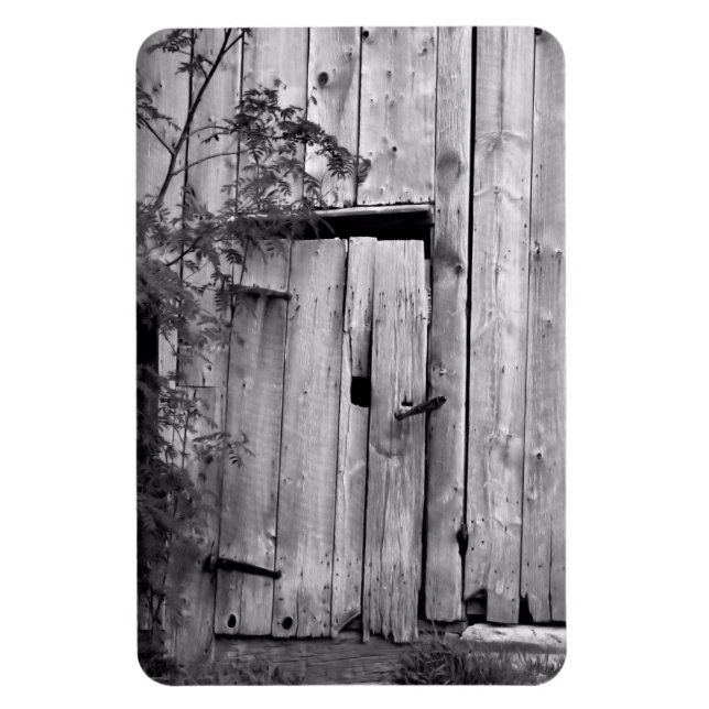 Barn Door with Tree magnet (Vertical)