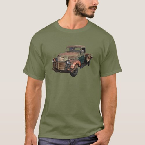 Barn find GMC pickup T_Shirt