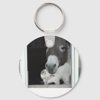 barn friends keychain