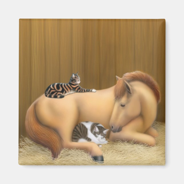 Barn Friends Magnet (Front)
