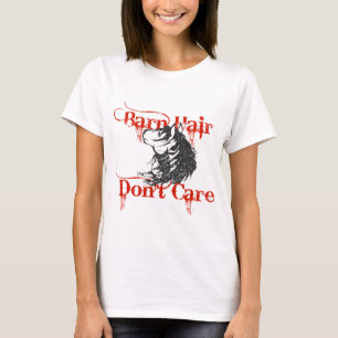 Barn Hair Don't Care Horse & Girl T-Shirt