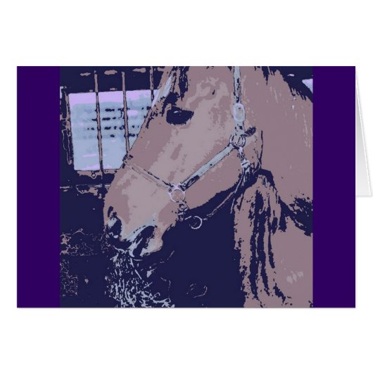 Barn Horse Pop Art (Front Horizontal)