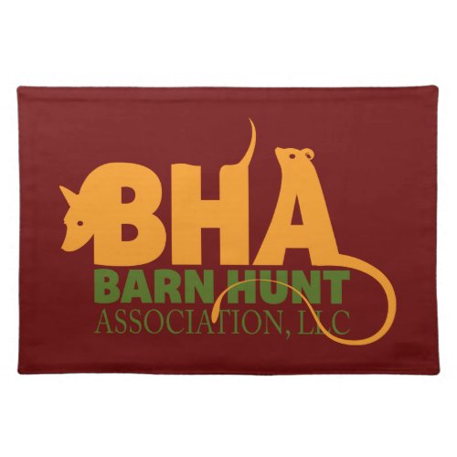 Barn Hunt Association LLC Logo Gear Placemat