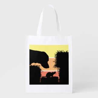 Barn Hunt Nose Work: Dog and Rat Scent Work Grocery Bag