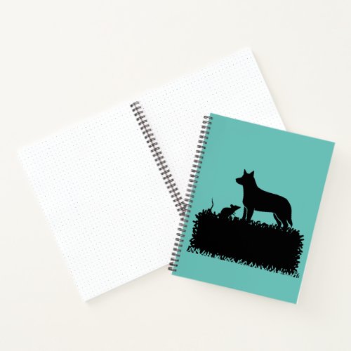 Barn Hunt Spiral Notebook