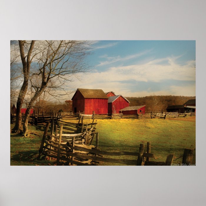 Barn   I bought the farm Print