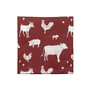 Barn in a Barn Napkin Set for dark