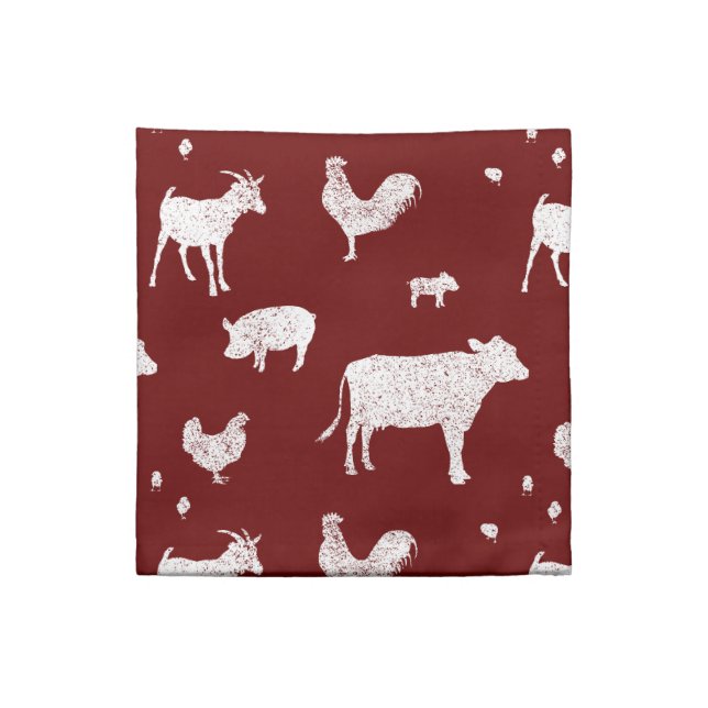 Barn in a Barn Napkin Set for dark (Quarter Fold)