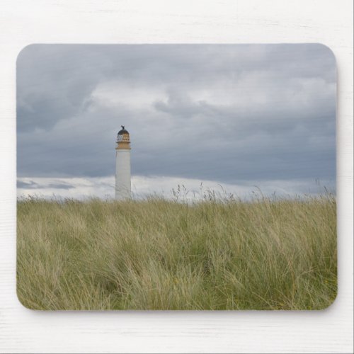 Barn Ness Lighthouse Scotland Mouse Pad