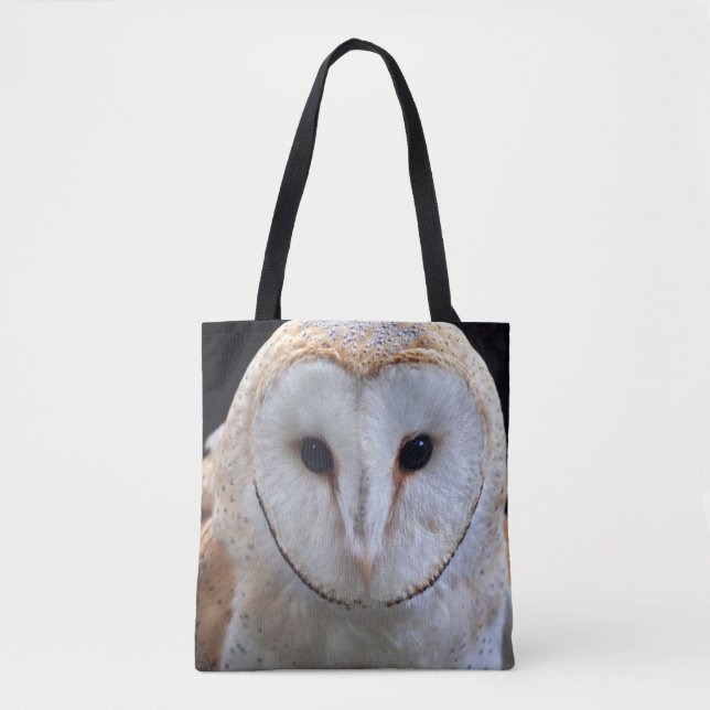 Barn Owl All Over Print Bag (Front)