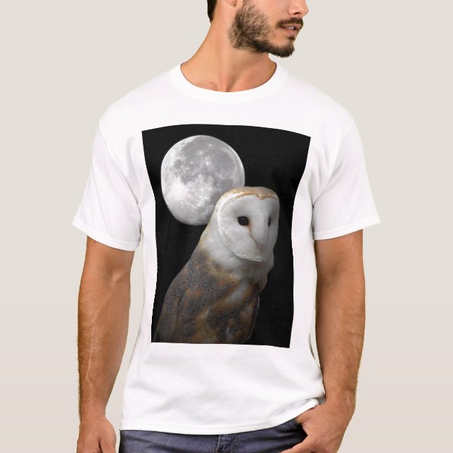 Barn Owl and the Moon shirt (Front)