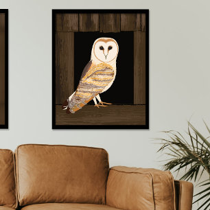 Barn Owl Art Print