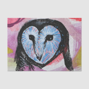 Barn Owl Art                                       Tissue Paper