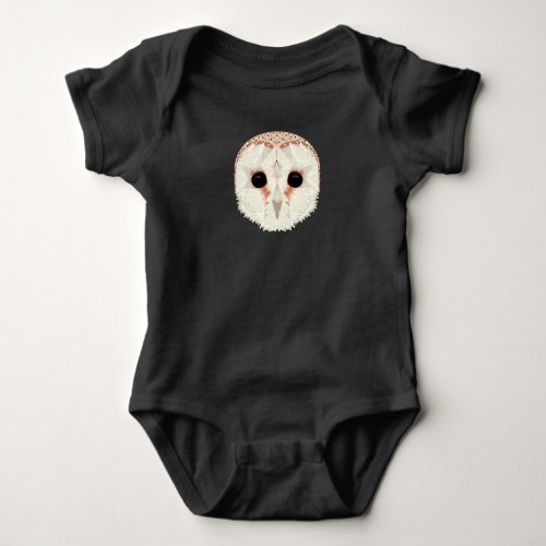 Barn Owl Baby One_Piece Bodysuit