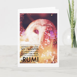 Barn Owl Beautification Card