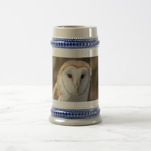 Barn Owl Beer Stein
