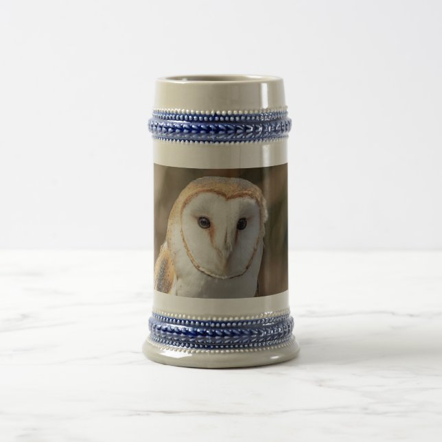 Barn Owl Beer Stein (Center)