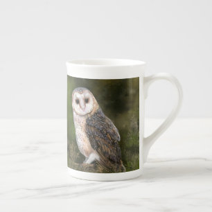 Barn Owl Bone China Mug