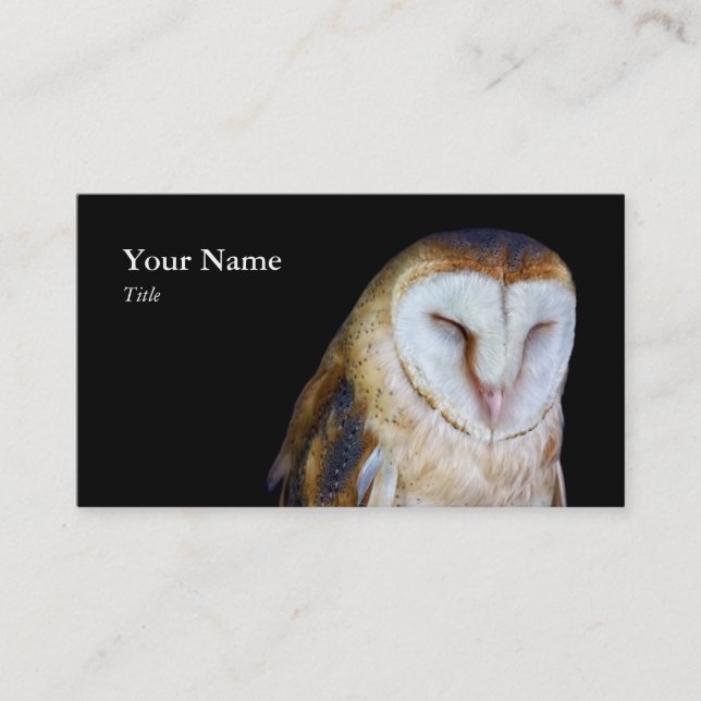 Barn Owl Business cards (Front)