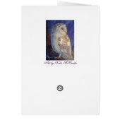 Barn Owl. Cards (Back)