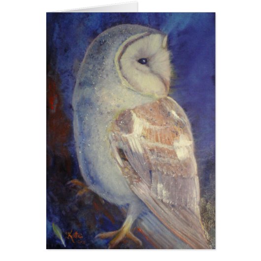 Barn Owl. Cards (Front)