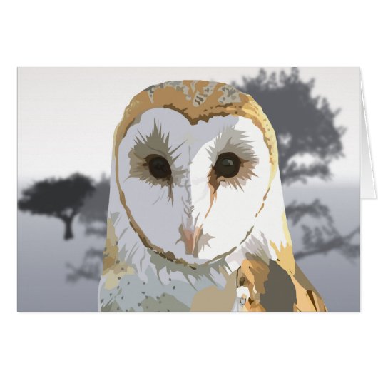 Barn Owl Cards (Front Horizontal)