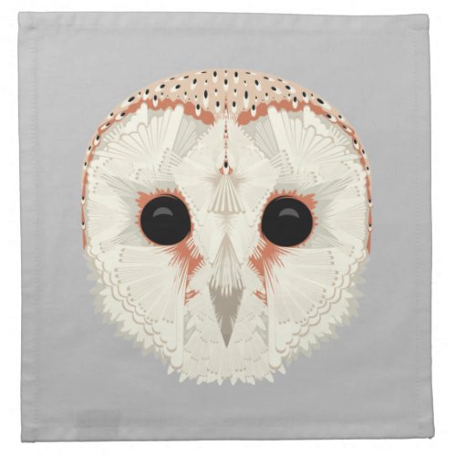 Barn Owl Cloth Napkin