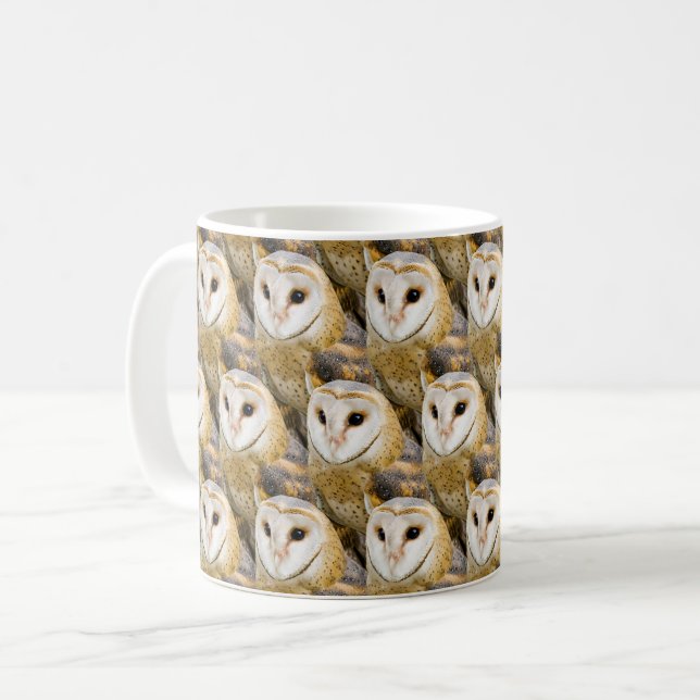 Barn Owl Coffee Mug (Front Left)