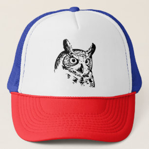barn owl,cute owl,funny owl,baby owl,snowy owl,owl trucker hat