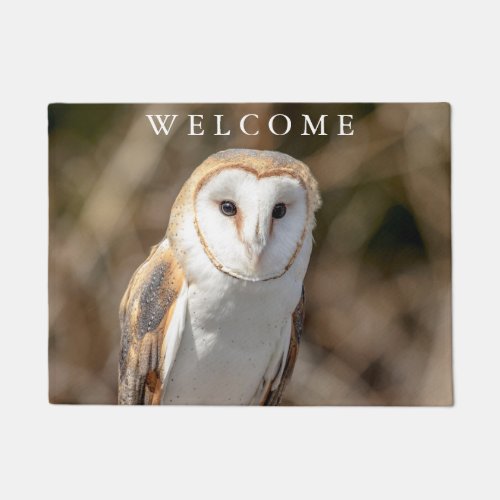 Barn Owl Doormat