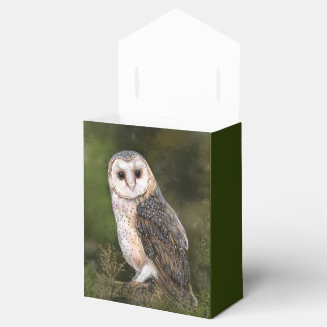 Barn Owl Favor Boxes (Opened)