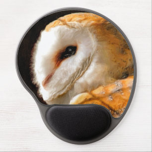 BARN OWL GEL MOUSE PAD