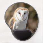 Barn Owl Gel Mouse Pad<br><div class="desc">A portrait of a Barn Owl taken at Wild Mountain Birds in Rosendale, NY. This photo was taken by Debbie Quick of Debs Creative Images. To see more great photo's from Debbie, check out her website at: www.debscreativeimages.com</div>