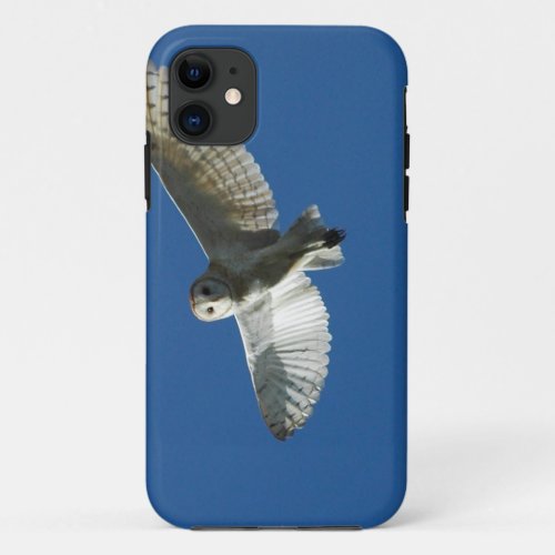 Barn Owl in Daytime Flight iPhone 11 Case