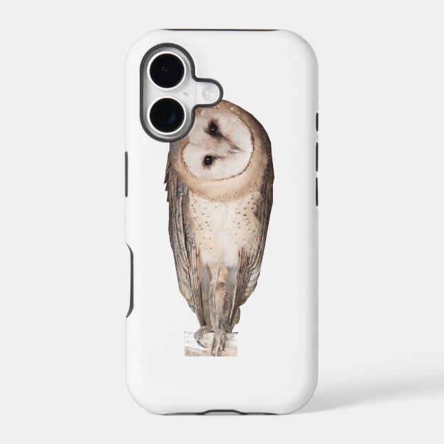 Barn owl iphone case (Back)