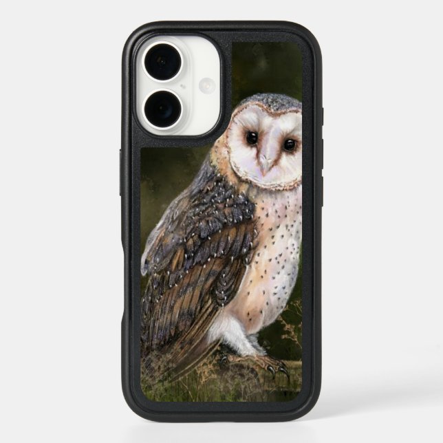Barn Owl iPhone Case (Back)