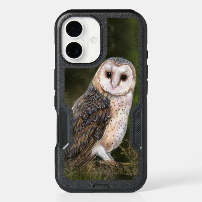 Barn Owl iPhone Case (Back)