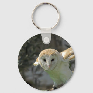 Barn Owl Keychain