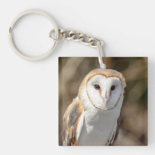 Barn Owl Keychain