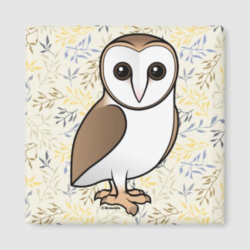 Barn Owl Magnet