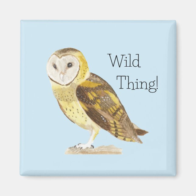 Barn Owl Magnet (Front)