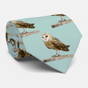 Barn Owl Neck Tie