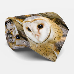 Barn Owl Neck Tie